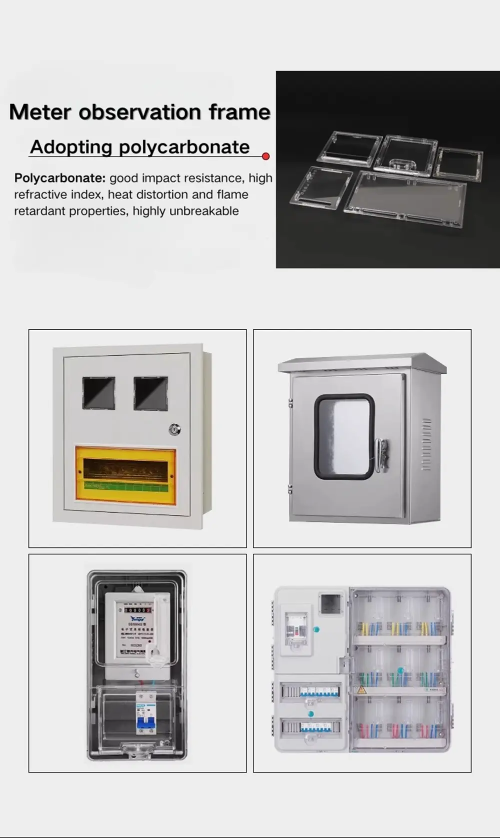 Switch Cover For Distribution Box