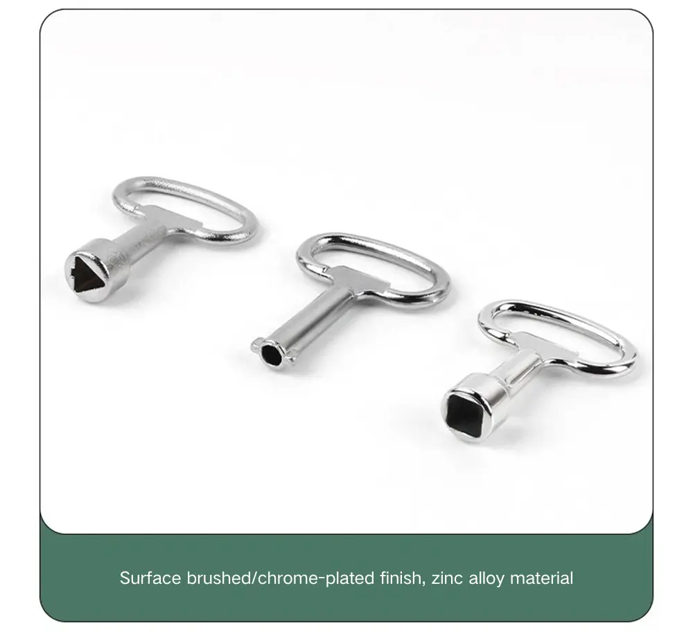 Zinc Alloy Double Bit Key